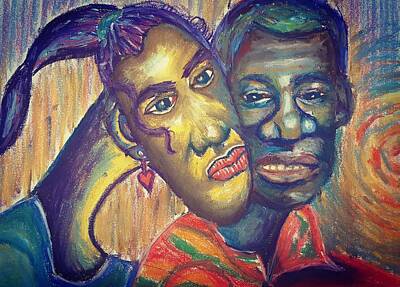 Animal Watercolors Juan Bosco - Diehard Love by Adekunle Ogunade