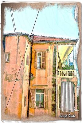 Autumn Pies - DO-00386 Old Building in Mar Mikhael by Digital Oil