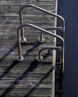 Vintage Diner - Dock side abstract by Josh Manwaring