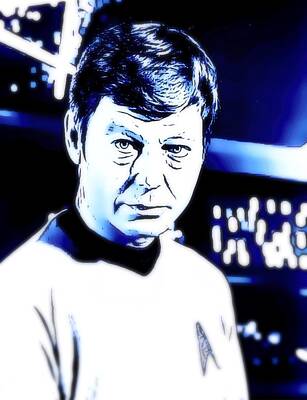 Musician Digital Art - Doctor Leonard McCoy Star Trek by Esoterica Art Agency