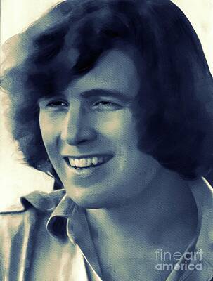 Rock And Roll Rights Managed Images - Don McLean, Music Legend Royalty-Free Image by Esoterica Art Agency