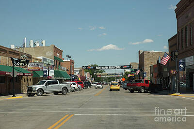 Nikki Vig Royalty-Free and Rights-Managed Images - Down Town Sturgis by Nikki Vig