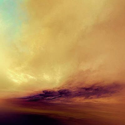 Abstract Landscape Royalty Free Images - Drift Royalty-Free Image by Lonnie Christopher