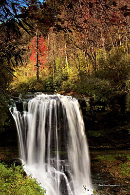 Gaugin - Dry Falls, Highlands, NC by Russell Adams