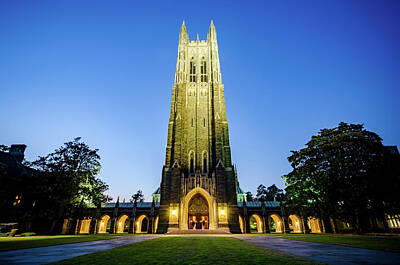 When Life Gives You Lemons - Duke Chapel at Dusk by Anthony Doudt