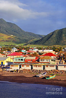 Surrealism - Early Morning Light Basseterre St Kitts by Thomas R Fletcher