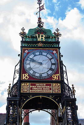 Jazz Collection - Eastgate Clock in Chester by Jeff Townsend