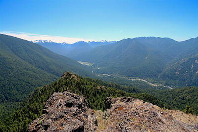 Landscape Royalty-Free and Rights-Managed Images - Elwha Valley by Nicholas Miller