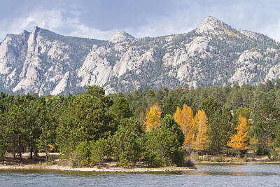 James Bo Insogna Rights Managed Images - Estes Park Colorful Colorado Autumn Lake View   Royalty-Free Image by James BO Insogna