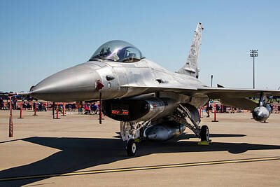 Kim Fearheiley Photography - F-16 at BAFB by Alan Roberts