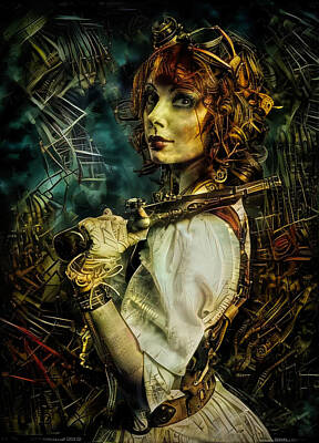 Steampunk Royalty Free Images - Facilitatress  Royalty-Free Image by Lilia S