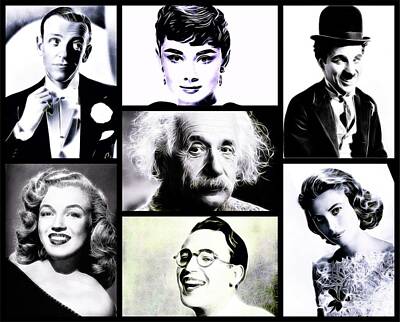 Actors Royalty-Free and Rights-Managed Images - Famous Faces by Esoterica Art Agency