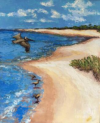 Edward Hopper - Far side of Horn Island by Leslie Dobbins