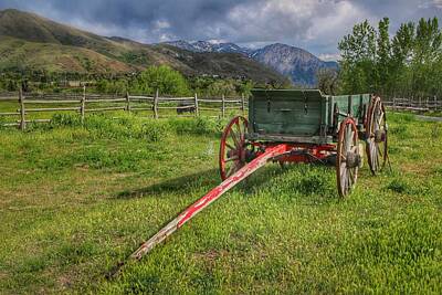Lucille Ball Rights Managed Images - Farm Wagon  Royalty-Free Image by Buck Buchanan