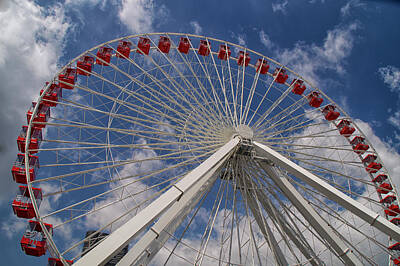 Lets Be Frank - Ferris Wheel Two by Christopher Muto
