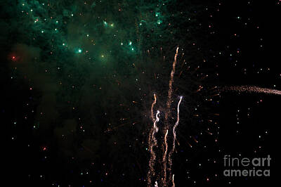 Mans Best Friend Rights Managed Images - Fireworks 13 Royalty-Free Image by J Bloomrosen