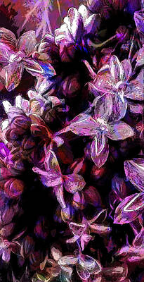 Floral Digital Art - Flash of Floral by Jo-Anne Gazo-McKim