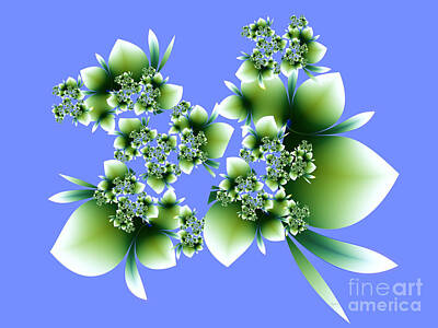 Floral Digital Art - Floral Composition by Galina Lavrova