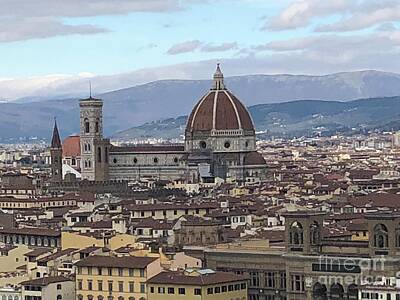 Colorful Button - Florence 1 by John Walther