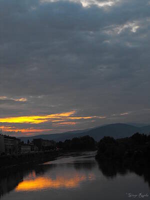 New Years Royalty Free Images - Florence Sunrise 9 Royalty-Free Image by Ginger Repke