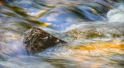 Abstract Landscape Photos - Flowing Water by Adam Romanowicz