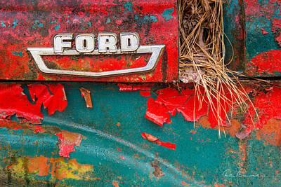 Dan Beauvais Royalty-Free and Rights-Managed Images - Ford 2070 by Dan Beauvais
