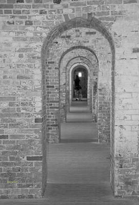 Namaste With Pixels Rights Managed Images - Fort Macon Going Home Royalty-Free Image by Betsy Knapp