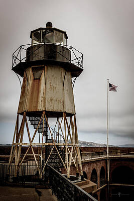 Delicate Orchids Royalty Free Images - Fort Point Lighthouse Royalty-Free Image by David Barile