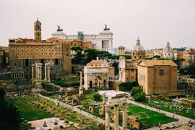Albert Bierstadt - Forum Romanum by Pati Photography