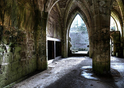 Solar System Posters - Fountains Abbey 2 by Svetlana Sewell