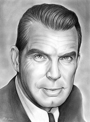 Royalty-Free and Rights-Managed Images - Fred MacMurray by Greg Joens