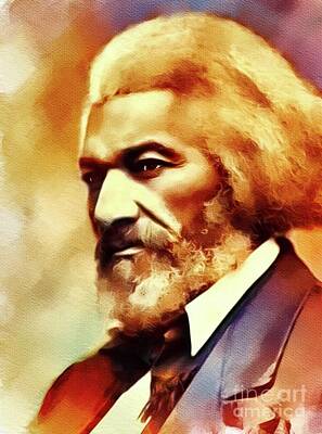 Rolling Stone Magazine Covers - Frederick Douglass, Literary Legend by Esoterica Art Agency