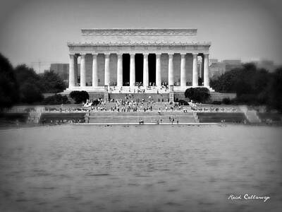 Ingredients Rights Managed Images - Freedom In Focus The Lincoln Monument  Royalty-Free Image by Reid Callaway