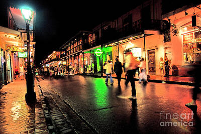 Music Tees - French Quarter New Orleans by Thomas R Fletcher
