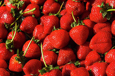 Laundry Room Signs - Fresh Strawberries by Daniel Murphy