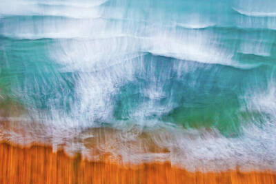 Abstract Landscape Photos - Frothing Over by Az Jackson