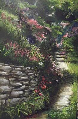 Have A Cupcake - Garden Pathway by Lizzy Forrester