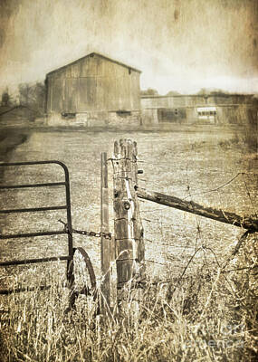 Design Pics - Gate to the Barn by Hal Halli