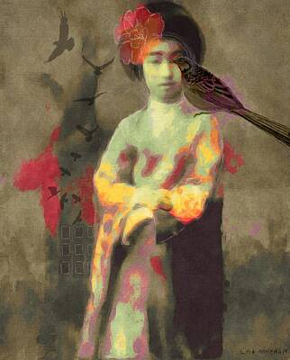 Too Cute For Words - Geisha Girl by Lisa Noneman