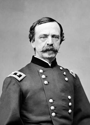 Politicians Photo Royalty Free Images - General Dan Sickles - Civil War Portrait Royalty-Free Image by War Is Hell Store