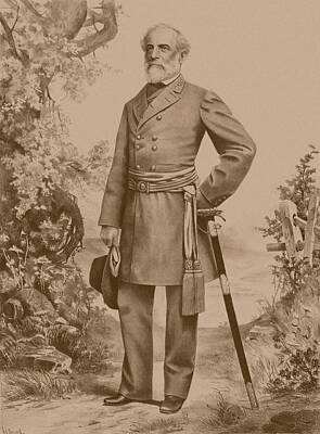 All Black On Trend - General Robert E. Lee Standing by War Is Hell Store