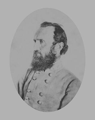 Landmarks Photo Royalty Free Images - General Thomas Stonewall Jackson - Two Royalty-Free Image by War Is Hell Store