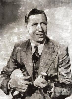 Sunflowers - George Formby, Singer by Esoterica Art Agency