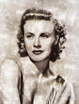 Holiday Cookies - Ginger Rogers, Hollywood Legend by Mary Bassett by Esoterica Art Agency