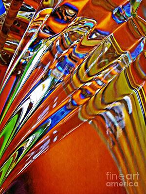 Fruit Photography - Glass Abstract 742 by Sarah Loft