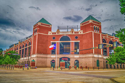 Baseball Royalty Free Images - Globe Life Park at Arlington, Texas Royalty-Free Image by Craig David Morrison