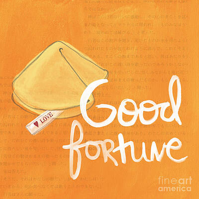 Best Sellers - Food And Beverage Mixed Media - Good Fortune by Linda Woods