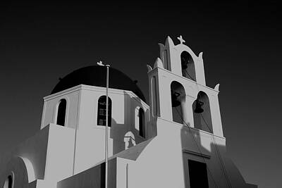 Achieving - Church Black and White by Mark J Dunn