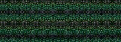 Circuits Royalty Free Images - Green Pattern Mural Royalty-Free Image by Bruce Nutting