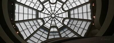 Bicycle Graphics - Guggenheim Skylight Side by Rob Hans